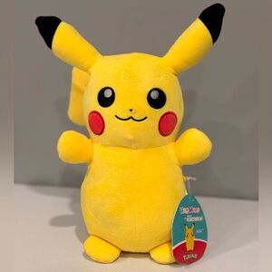 Pokemon Pikachu Plush Toy - Yellow and Black